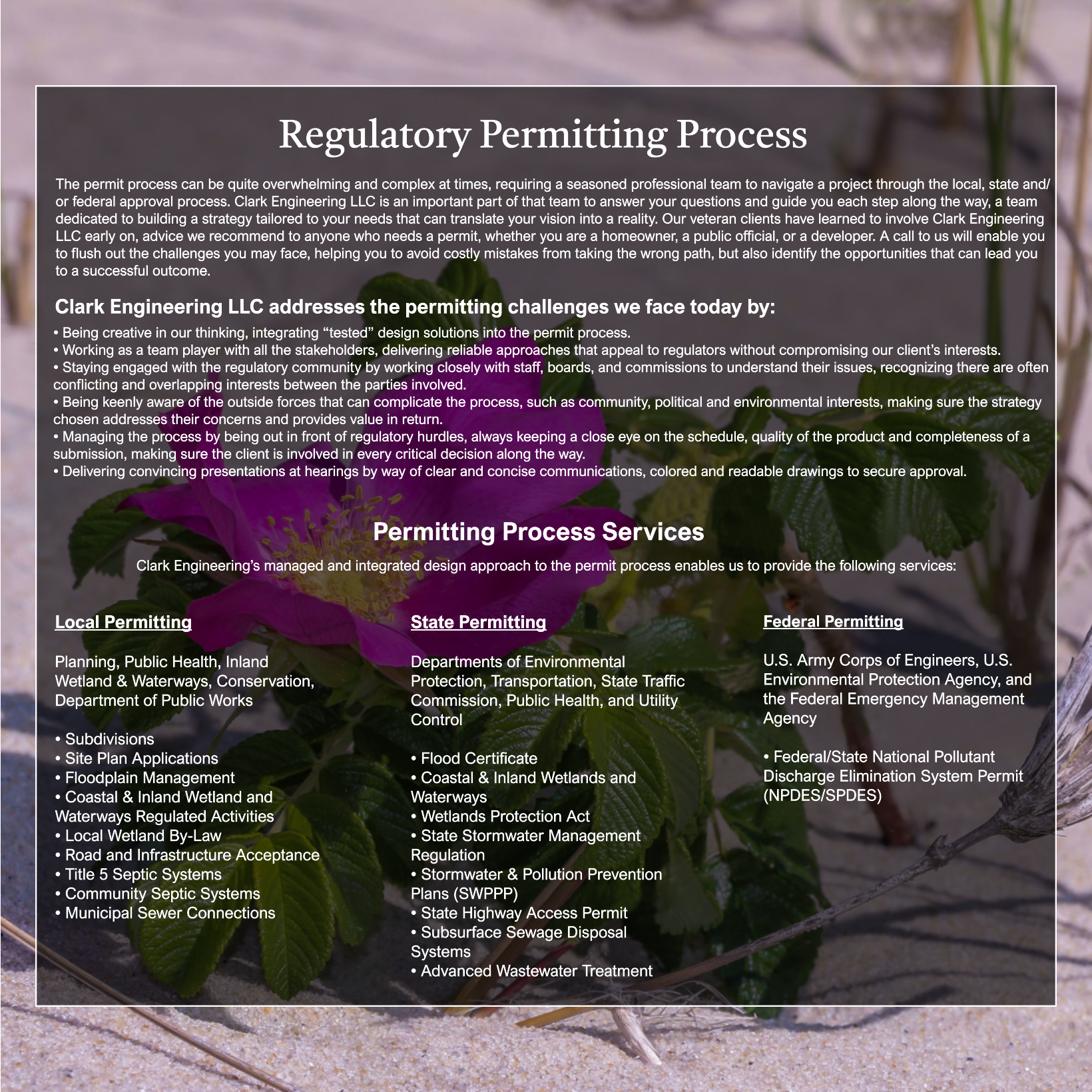 Regulatory Permitting